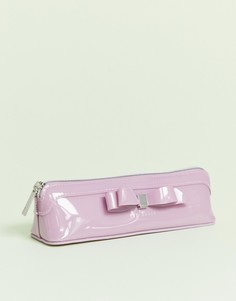 Пенал с бантом Ted Baker Casella - Фиолетовый