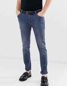 Дымчато-синие джинсы скинни ASOS DESIGN - Синий