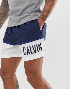 Шорты для плавания со шнурком Calvin Klein - Синий