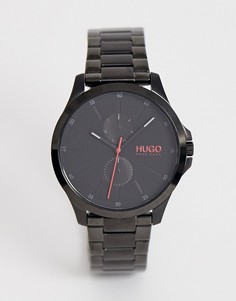 Черные наручные часы HUGO - 1530028 Jump - Черный