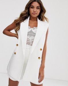 Пиджак без рукавов ASOS DESIGN - Белый