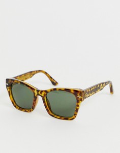 Квадратные солнцезащитные очки в черепаховой оправе Spitfire - Коричневый