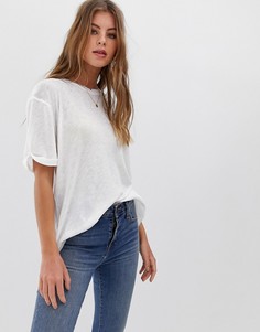 Футболка Free People Cassidy - Белый