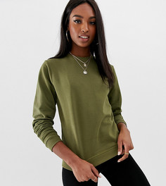 Свитшот цвета хаки ASOS DESIGN Tall ultimate - Зеленый