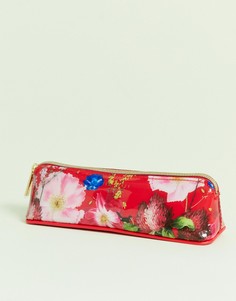 Пенал ягодного цвета Ted Baker Florre - Красный