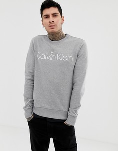 Светло-серый свитшот Calvin Klein - Серый
