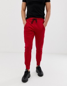 Красные джоггеры с молниями Pull&Bear - Синий