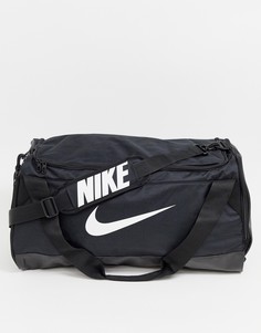 Черная большая спортивная сумка Nike - Черный