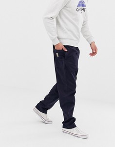 Темно-синие брюки Carhartt WIP Lawton - Темно-синий