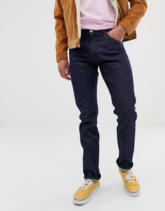 Темные классические суженные книзу джинсы Wrangler 11mwz - Синий