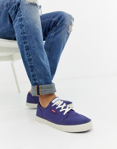 Синие парусиновые кроссовки Levis Stevens - Синий Levis®