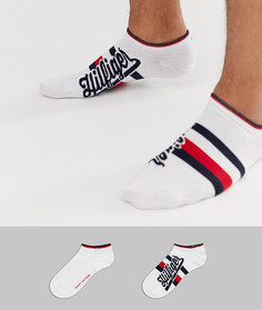 Набор из 2 пар белых спортивных носков с логотипом Tommy Hilfiger - Белый