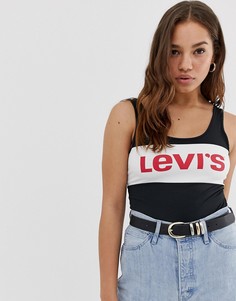 Боди в стиле колор блок Levis - Черный Levis®