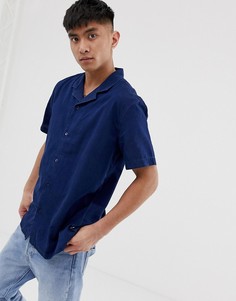 Джинсовая рубашка с короткими рукавами и отложным воротником Levis - Синий Levis®