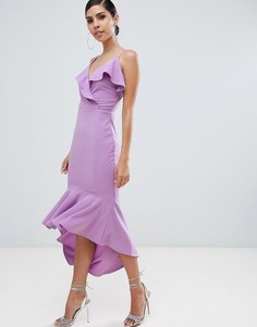 Платье миди на бретельках AX Paris - Фиолетовый
