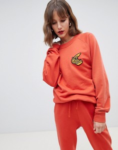 Oversize-свитер с логотипом Vivienne Westwood Anglomania - Красный