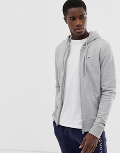 Худи серого цвета с логотипом Tommy Hilfiger - Серый