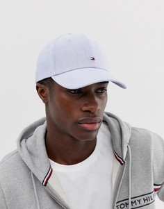 Синяя бейсболка с флагом-логотипом Tommy Hilfiger Chambray - Синий