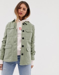 Куртка в стиле милитари Jack Wills Garrowby - Зеленый