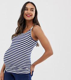 Топ в полоску на бретелях для кормящих мам ASOS DESIGN Maternity - Мульти