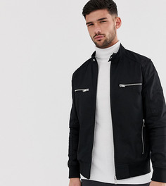 Черная спортивная куртка River Island - Черный