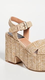 Laurence Dacade Helissa Raffia Sandals