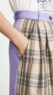 Natasha Zinko Wide Leg Pleated Trousers