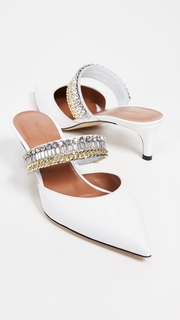Self Portrait Eliza Crystal Embellished Mules