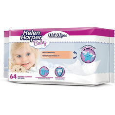 Детские влажные салфетки Helen Harper Baby 64 шт