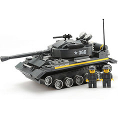 Конструктор Wange "Танк", 360 деталей