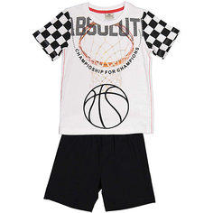 Комплект: футболка с коротким рукавом и шорты Trybeyond для мальчика