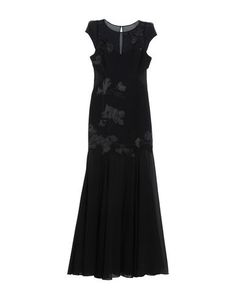 Длинное платье Halston Heritage