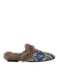 Мюлес и сабо Coral Blue