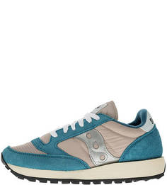 Летние кроссовки из текстиля и замши Jazz Original Saucony