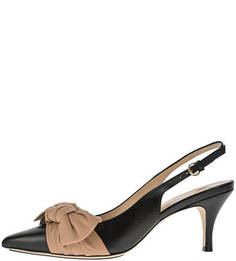 Кожаные босножки с острым носом Högl