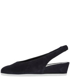 Замшевые босоножки на танкетке Högl