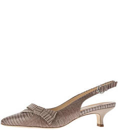 Кожаные босоножки с острым носом Högl