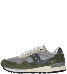 Серые кроссовки из текстиля и замши Shadow 5000 Saucony