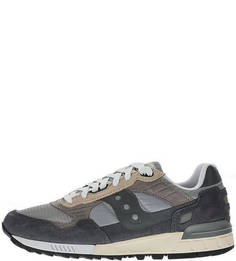 Серые кроссовки из текстиля и замши Shadow 5000 Saucony