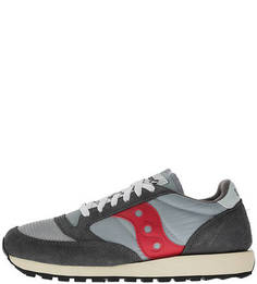 Летние кроссовки из текстиля и замши Jazz Original Saucony