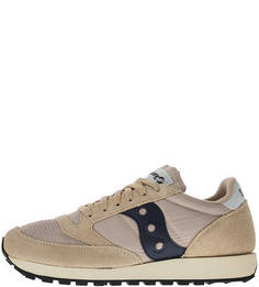 Летние кроссовки из текстиля и замши Jazz Original Saucony