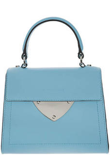 Маленькая кожаная сумка с откидным клапаном B14 Design Coccinelle