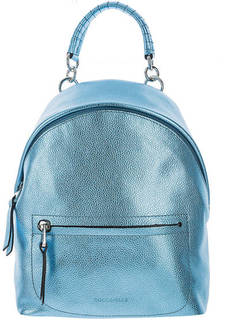 Рюкзак из мягкой кожи с одним отделом на молнии Leonie Coccinelle