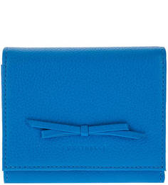 Синий кошелек из мягкой кожи Lalie Coccinelle