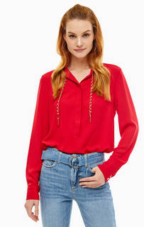 Красная блуза с длинными рукавами Marciano Guess