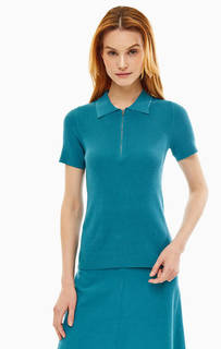 Джемпер из вискозы с отложным воротничком Stefanel