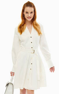 Белое платье-рубашка из хлопка Marciano Guess