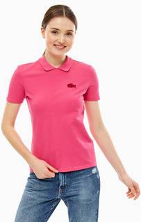 Хлопковая футболка поло с короткими рукавами Lacoste