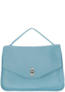 Кожаная сумка через плечо с откидным клапаном Taris Coccinelle