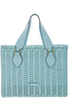 Сумка из ротанга с одним отделом на молнии Jade Rattan Coccinelle